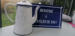 Cafetière émaillée