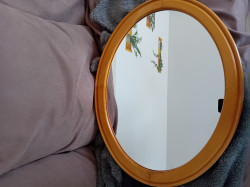 Miroir chêne clair