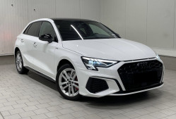 Audi A3 sportback 45 TFSIe S-LINE 204 HYBRIDE RECHARGEABLE / TOIT OUVRANT COFFRE ELEC REGULATEUR DE DISTANCE APPLE CARPLAY ANDROID AUTO