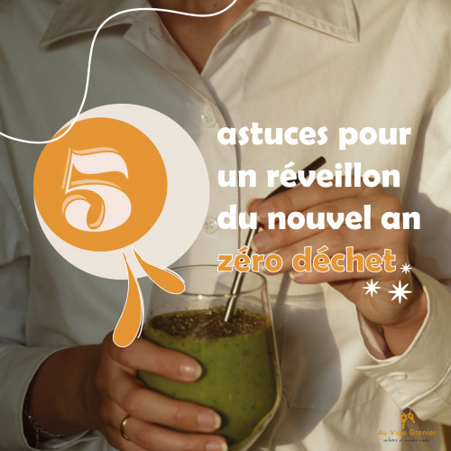 5 astuces pour un réveillon du nouvel an zéro déchet